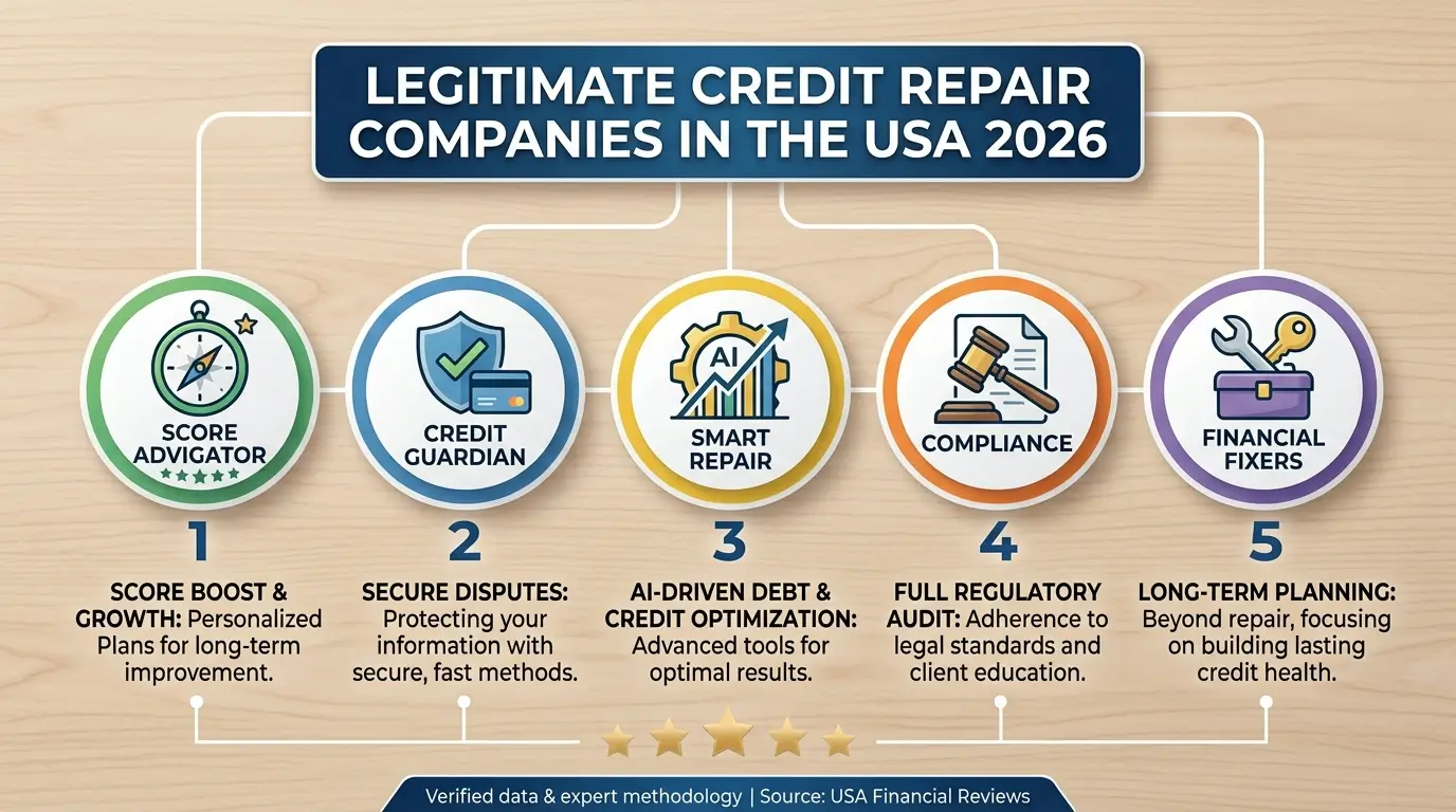 Legitimate Credit Repair Companies in the USA 2026